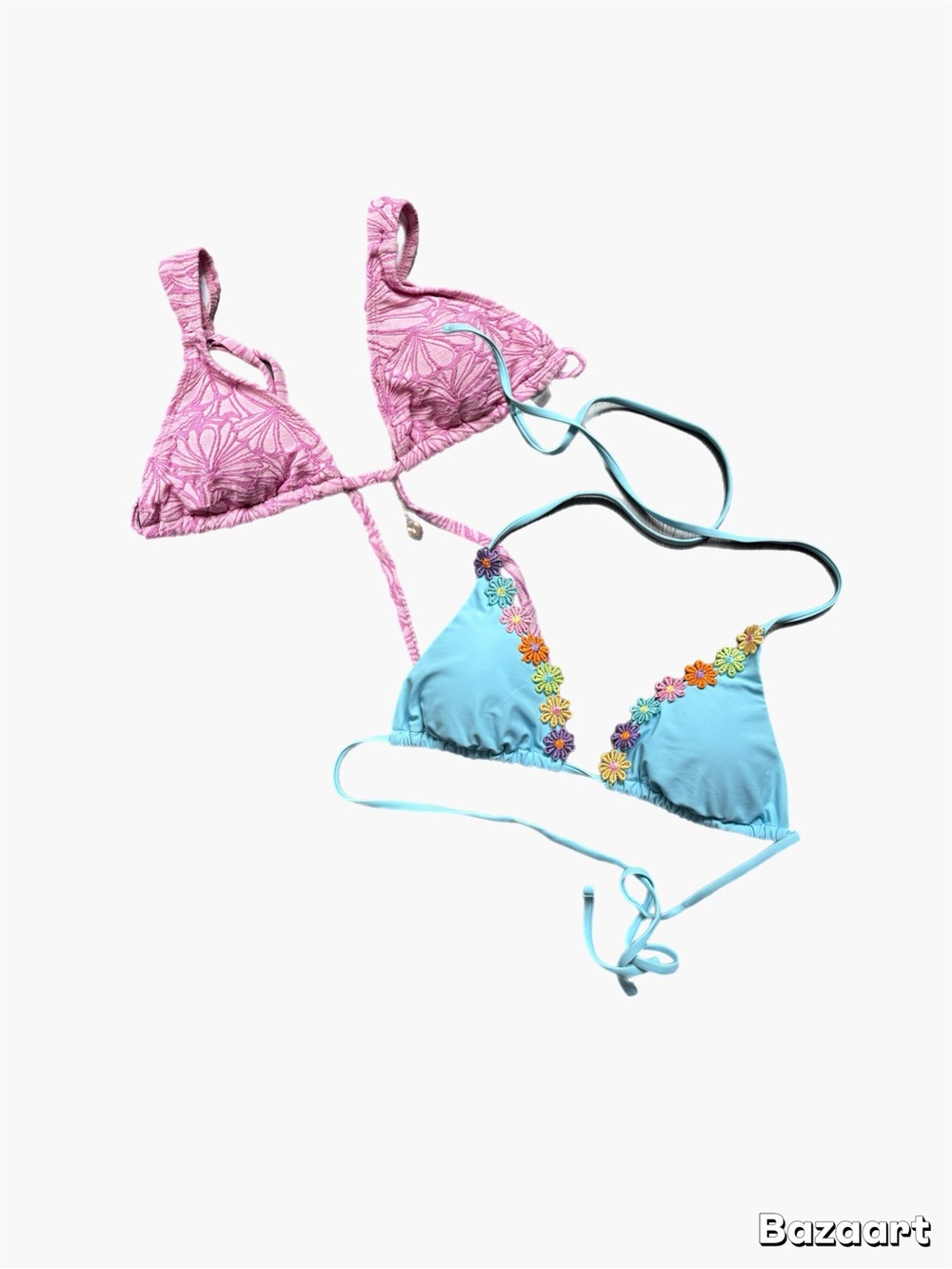 Y2K Floral Bikini Top Bundle | Coquette Summer